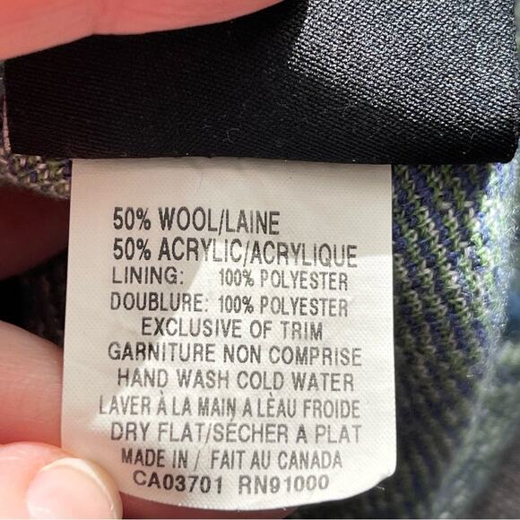 Merkley wool blend beanie hat one size blue - Picture 5 of 5